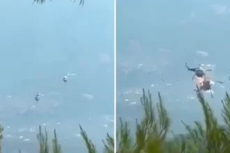Colisão de helicópteros em combate a incêndio na Grécia resulta em mortes