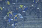 Confronto entre torcidas na Neo Química Arena resulta em nove detidos