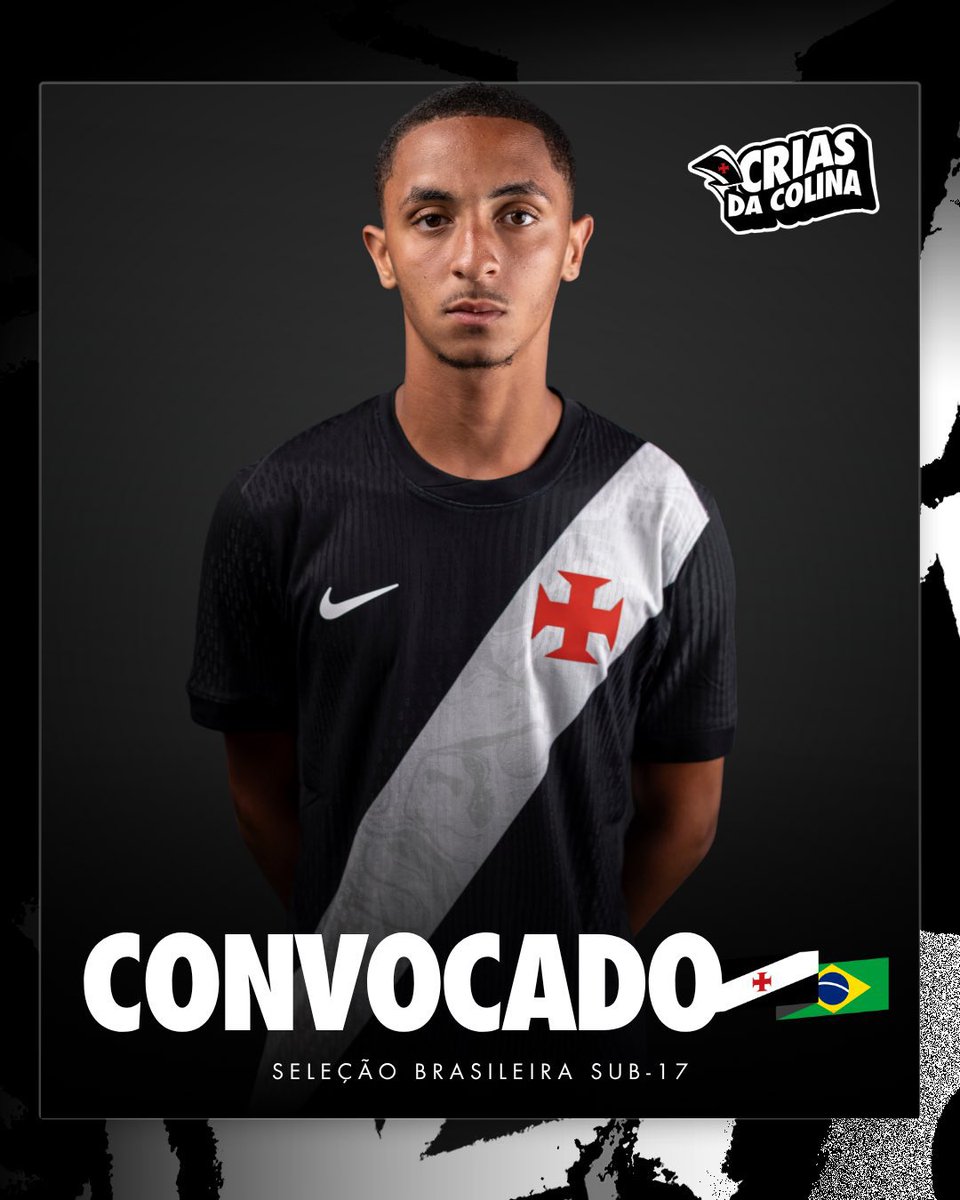 Convocação de jovens do Vasco impulsiona preparação da seleção brasileira sub-17