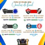 Copa do Brasil 2026 define confrontos e horários das quartas de final