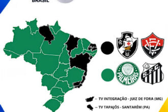 Copa do Brasil: Globo detalha transmissões de Vasco x Vitória e Palmeiras x Santos na quarta