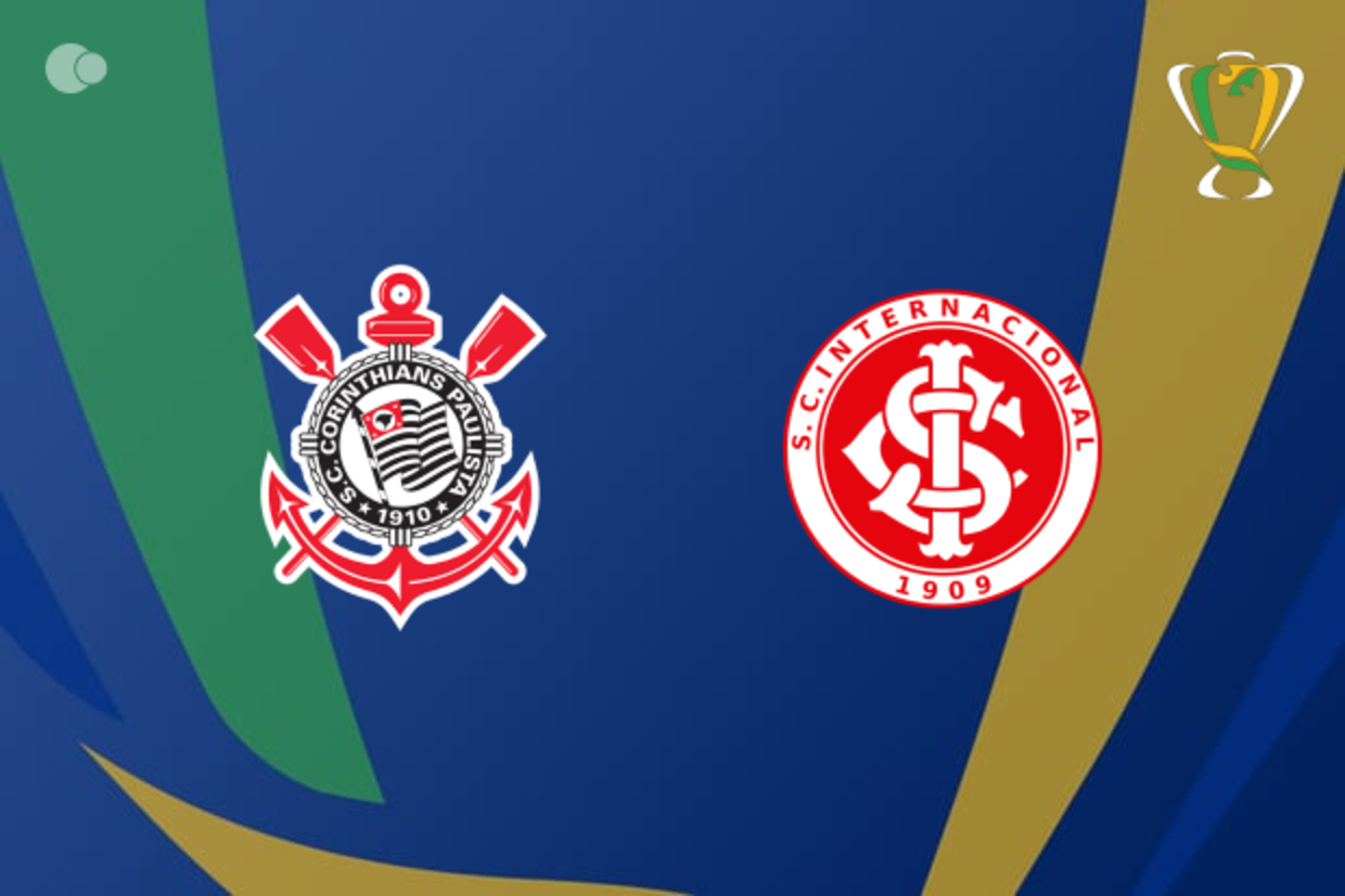 Corinthians e Internacional decidem vaga nas quartas da Copa do Brasil