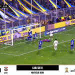 Corinthians quase abre o placar com finalização de Matheus Bidu contra o Rosario Central