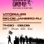 Corrida de rua conecta Rio de Janeiro e Vitória em evento simultâneo
