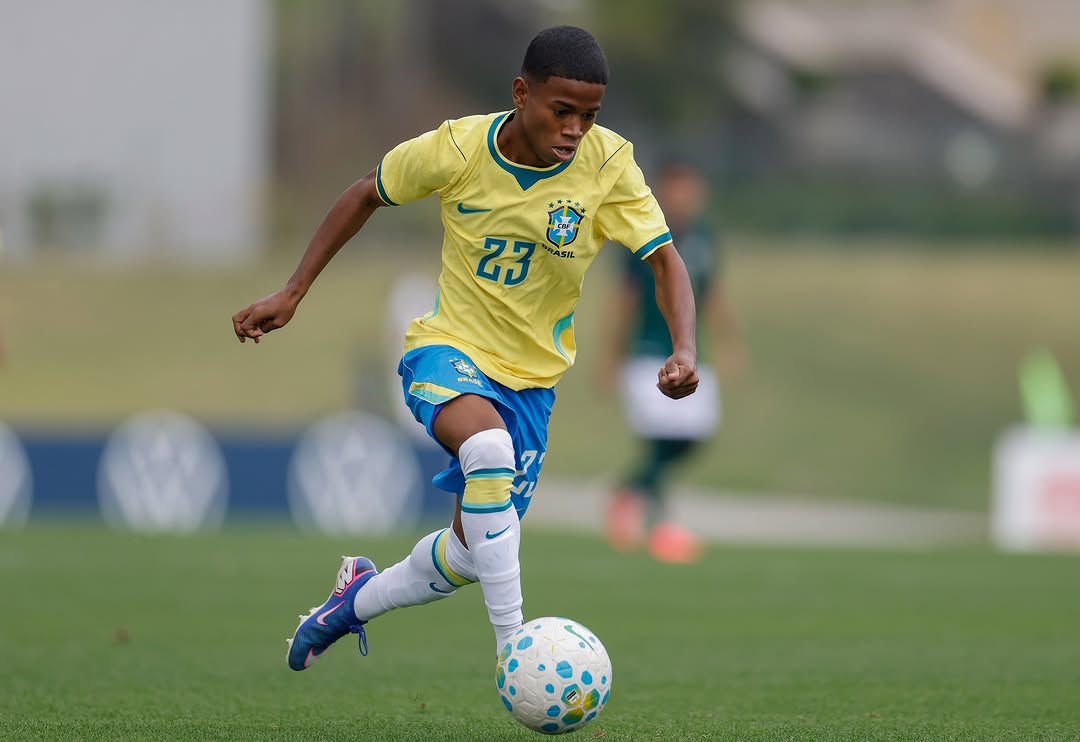 Crias da base do Vasco ganham destaque em amistoso da Seleção Brasileira Sub-20