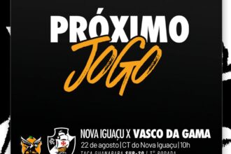 Crias da Colina Sub-20 se preparam para duelo contra Nova Iguaçu na Taça Guanabara