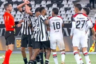 Crise de comando e descontrole em campo ameaçam a campanha do Botafogo no Brasileirão