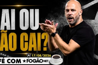 Crise no Botafogo coloca permanência de Franclim Carvalho em xeque