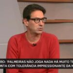 Crítica de Mauro Beting aponta desempenho ruim e complacência com o Palmeiras