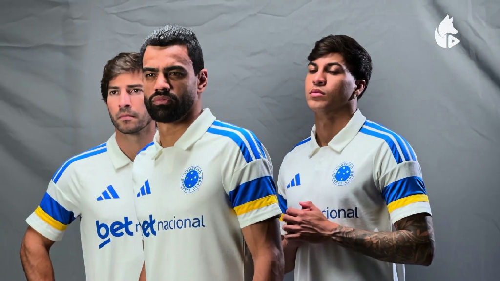 Cruzeiro revela design do terceiro uniforme para a temporada 2026