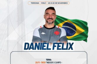 Daniel Felix discute a ciência do treinamento no futebol em evento em Teresina