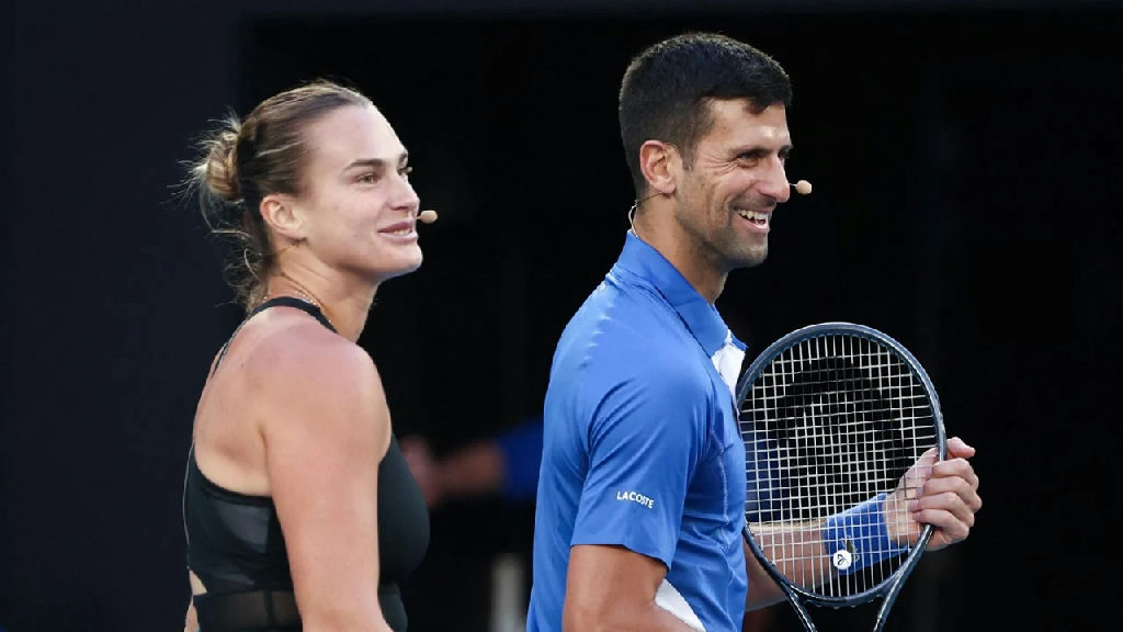Djokovic e Sabalenka lideram chave de duplas mistas no US Open