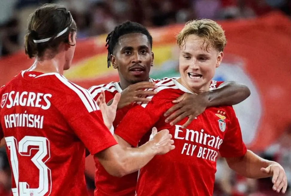 Dominância encarnada: Benfica atropela Hearts e encaminha classificação na Liga Europa