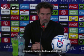 Domínguez avalia desempenho do Atlético após classificação na Sul-americana