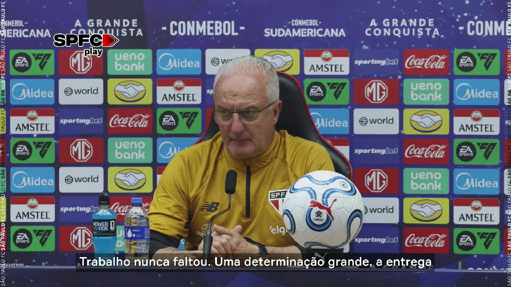 Dorival Júnior analisa classificação do São Paulo na Copa Sul-americana