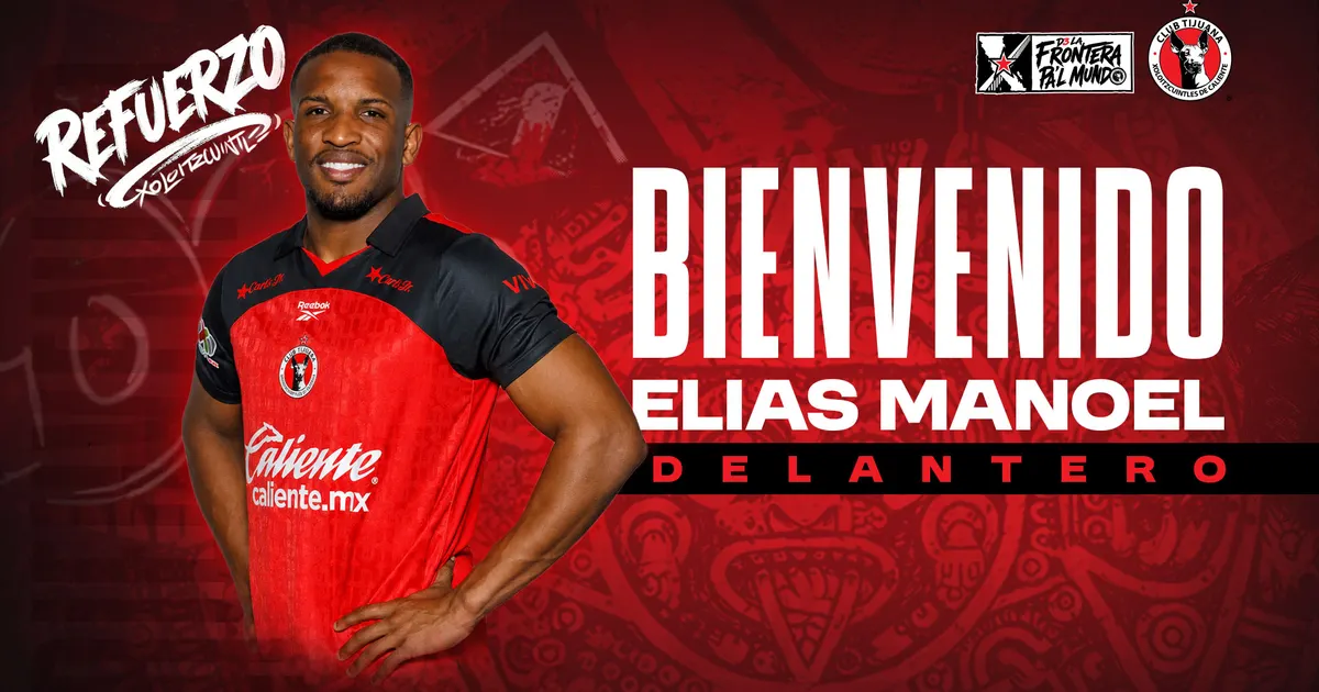 Elias Manoel reforça o ataque do Tijuana sob o comando de Loco Abreu
