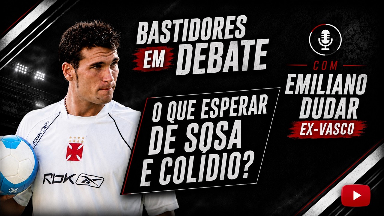 Emiliano Dudar analisa impacto de Santiago Sosa e Facundo Colidio no Vasco