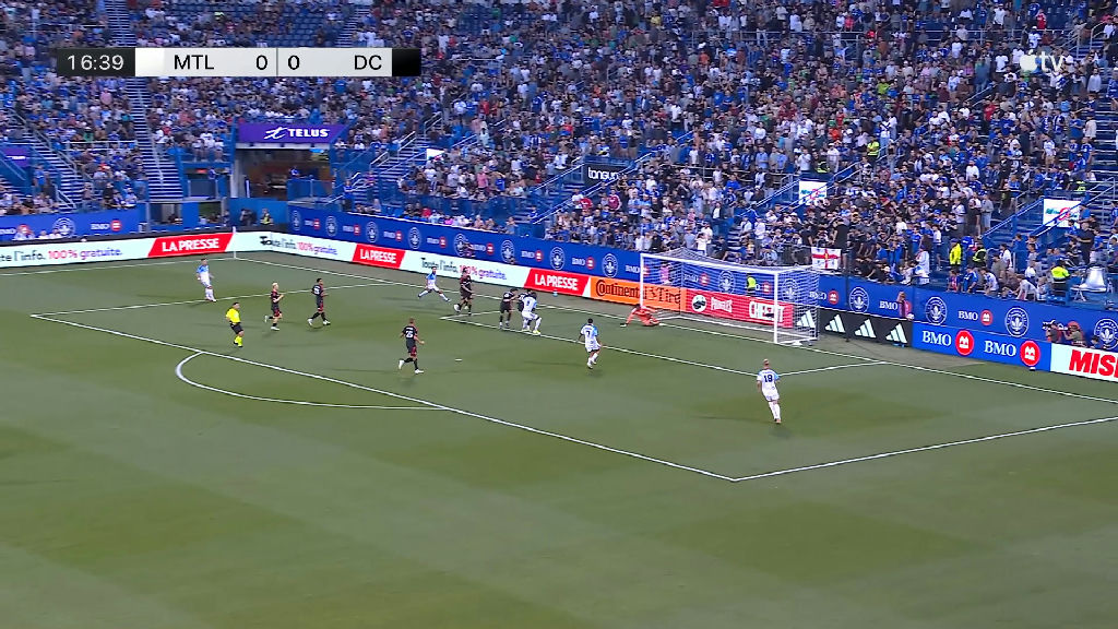 Empate entre CF Montréal e D.C. United marca rodada da Major League Soccer