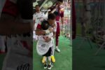 Encontro tocante: Neymar e Pequeno Gui compartilham abraço antes de jogo do Santos