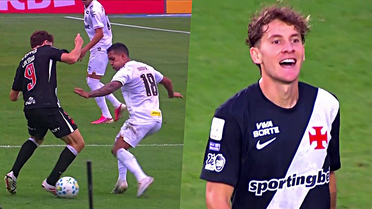 Estreia de Colidio e Sosa marca confronto entre Vasco e Santos