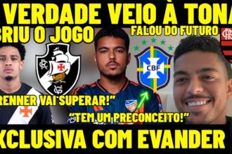 Evander abre o jogo sobre carreira e comenta momento de Brenner nos Estados Unidos