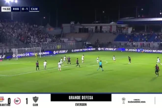 Everson brilha com defesa decisiva em vitória do Atlético-mg sobre o Bragantino