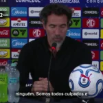Everson recebe elogios de Domínguez após triunfo do Atlético na Sul-americana