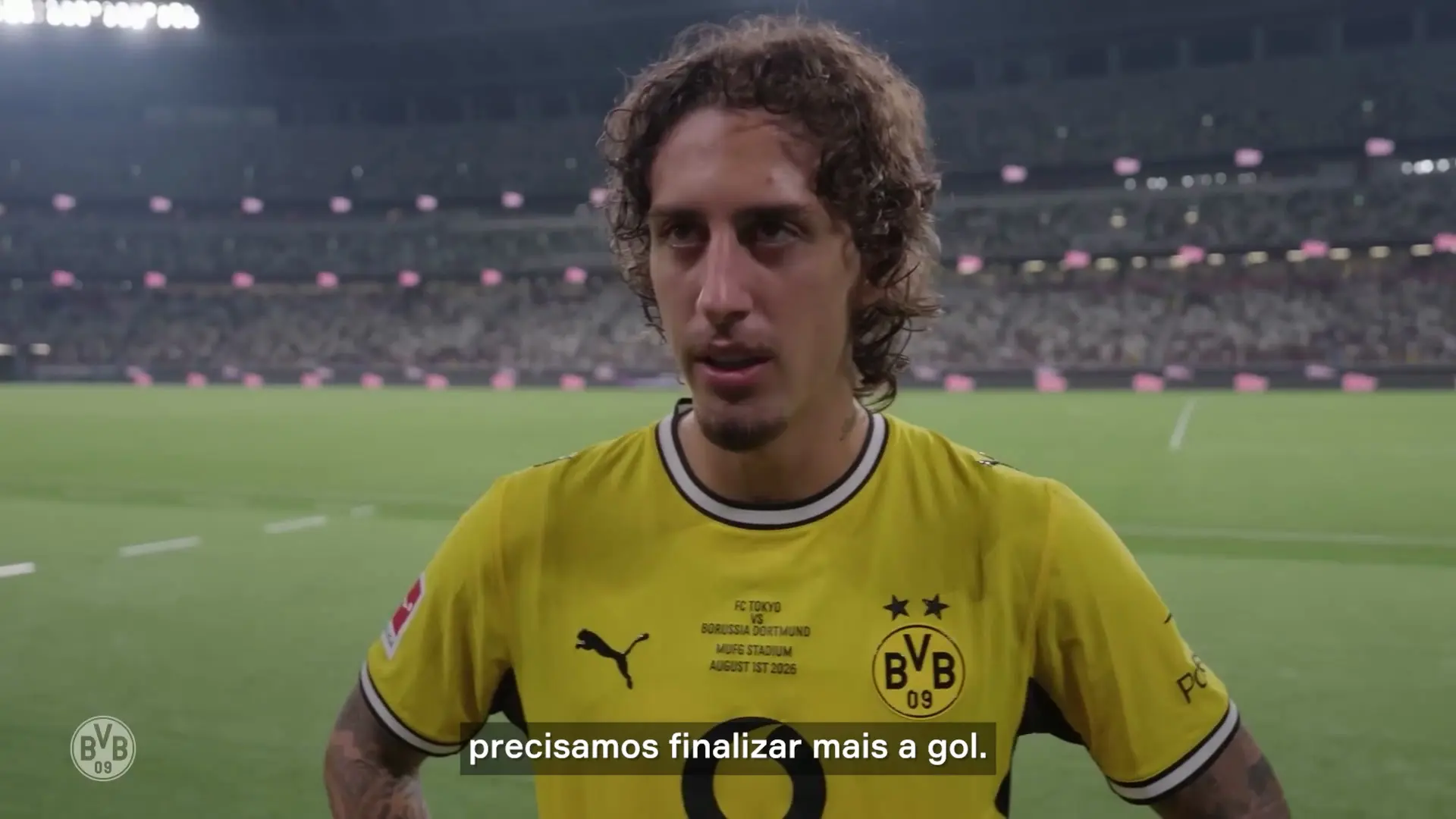 Fábio Silva aponta necessidade de maior eficiência ofensiva no Borussia Dortmund