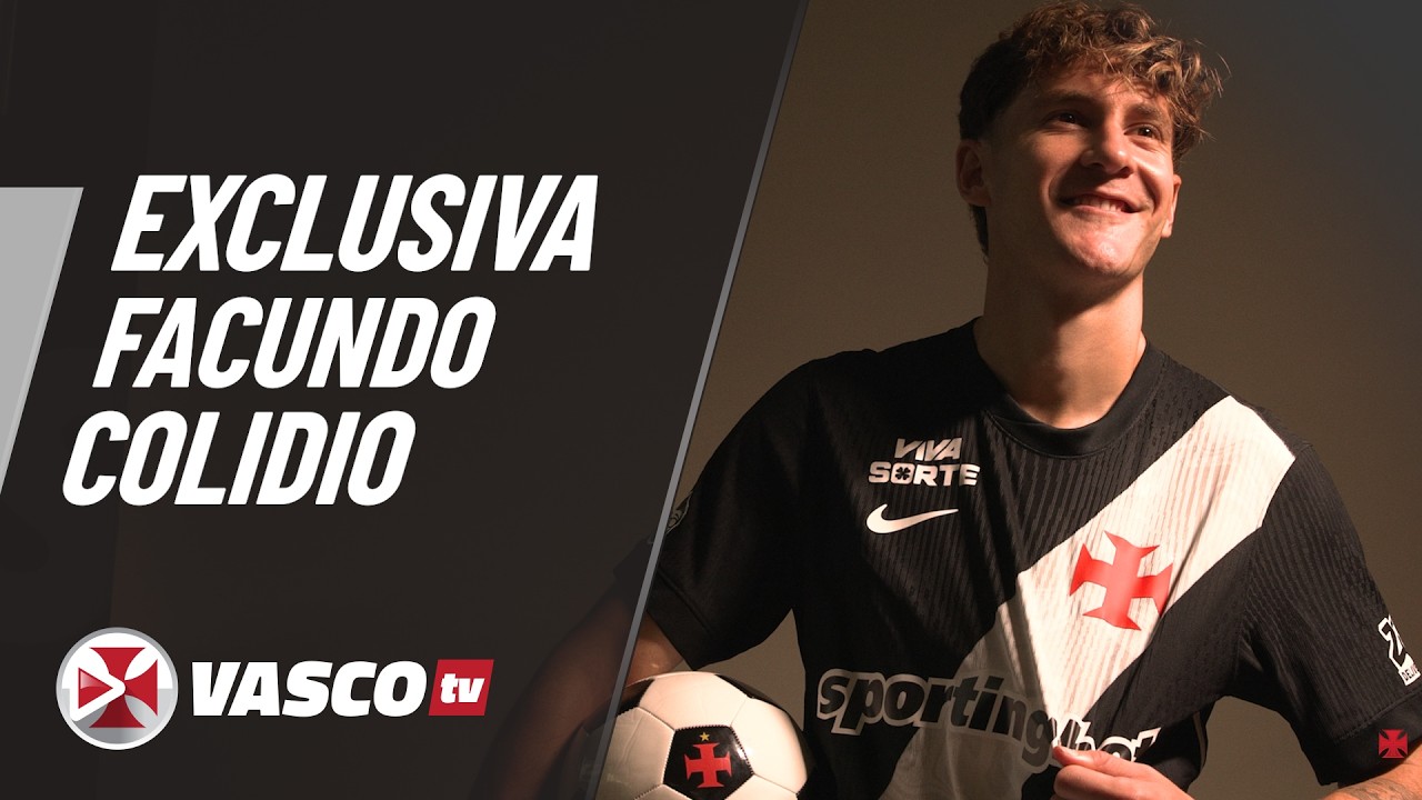 Facundo Colidio abre o jogo em entrevista exclusiva para a Vascotv