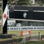 Faixa em São Januário sinaliza otimismo com possível chegada de Lamacchia ao Vasco