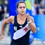 Fernanda Nunes conquista dois pódios no Circuito Sabesp de Remo de Praia em Santos