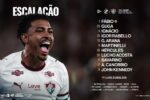 Fluminense define escalação para o clássico contra o Vasco na Copa do Brasil
