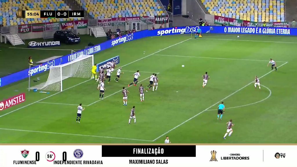 Fluminense escapa de derrota após bola na trave em duelo pela Libertadores