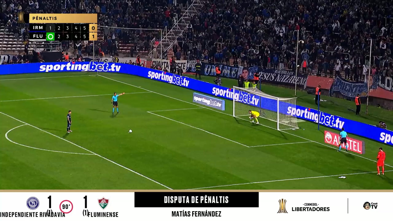 Fluminense supera Independiente Rivadavia nos pênaltis e avança na Libertadores