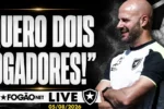Franclim Carvalho busca dois reforços e Botafogo endurece negociação por Danilo