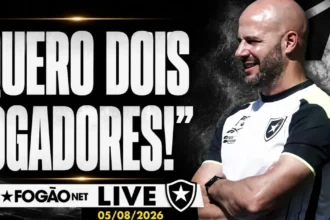 Franclim Carvalho busca dois reforços e Botafogo endurece negociação por Danilo