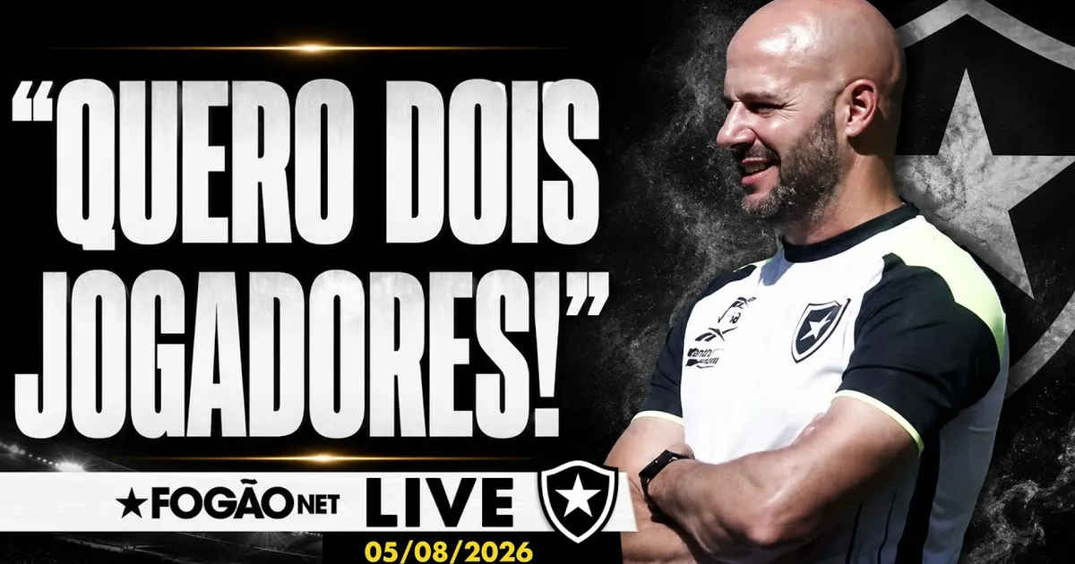 Franclim Carvalho busca dois reforços e Botafogo endurece negociação por Danilo