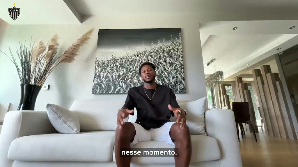 Fred celebra retorno ao Atlético e emociona torcida com mensagem especial