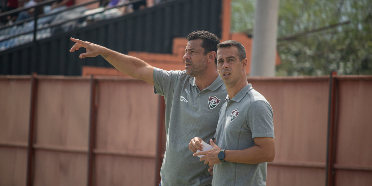 Fred estreia como técnico do sub-20 do Fluminense com vitória e estilo tático