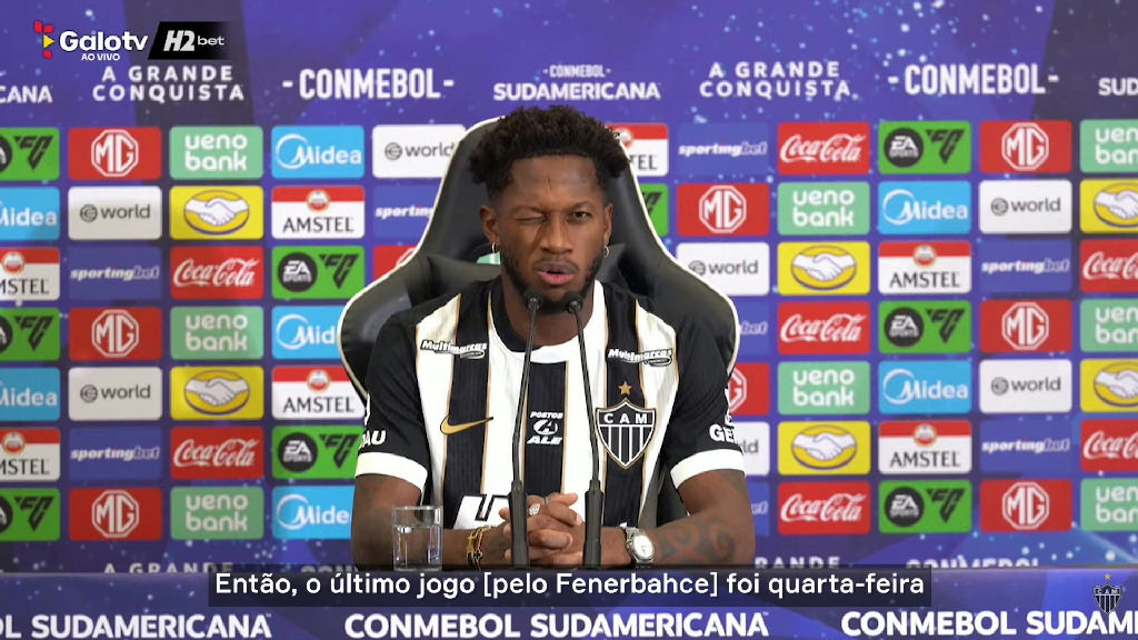 Fred se coloca à disposição do Atlético e detalha preferência tática para estreia