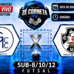 Futsal de base movimenta o fim de semana com confrontos entre Grajaú e Vasco