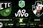 Futsal sub-6 coloca Cascadura e Vasco frente a frente em duelo pelo estadual