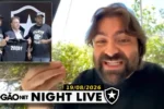 Gabriel de Alba inicia aproximação com elenco e torcida do Botafogo