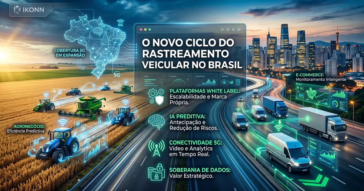 Gestão de frotas no Brasil passa por transformação com uso de IA e 5G