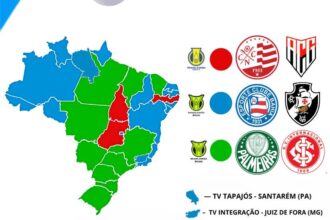 Globo define escala de narradores e divisão de praças para jogos do fim de semana