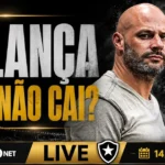Goleada acende alerta e aumenta pressão sobre Franclim Carvalho no Botafogo