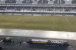 Gramado do Nilton Santos ganha nova camada de cortiça antes de duelo do Botafogo