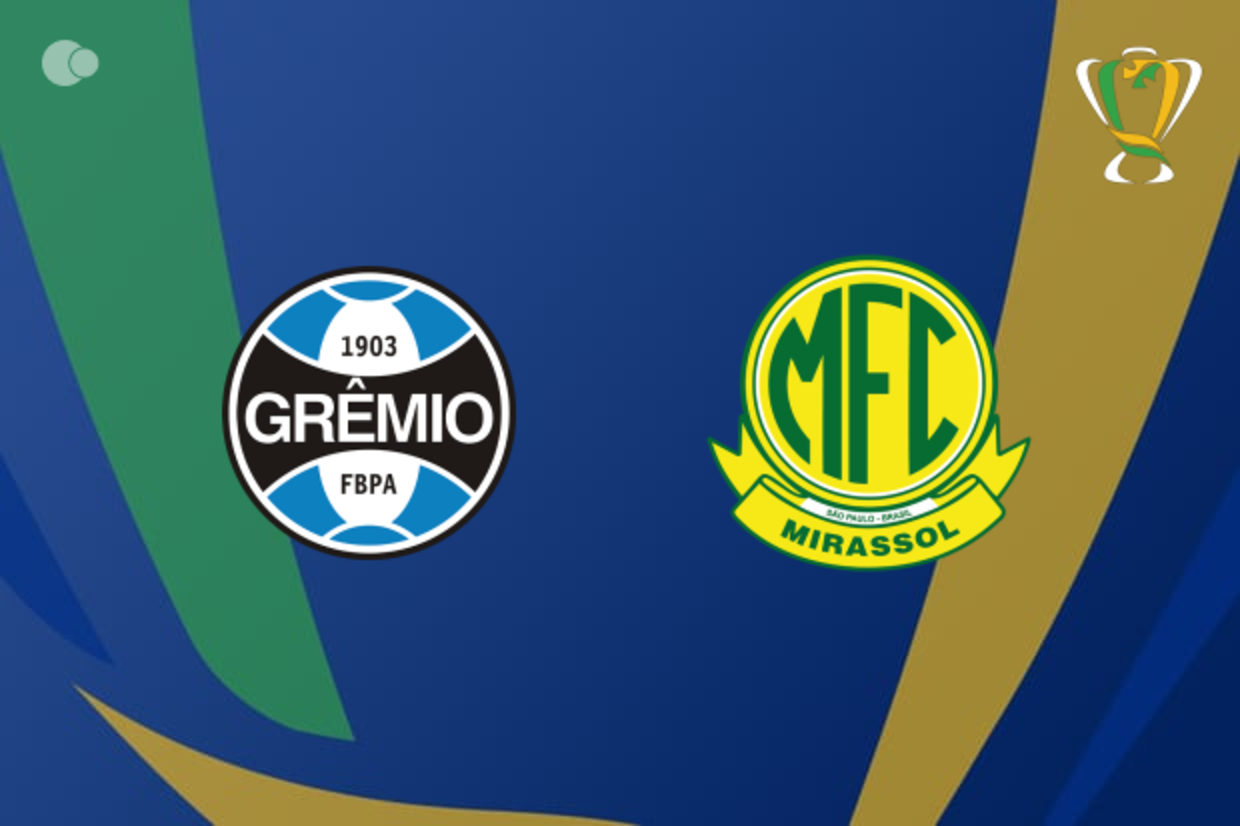 Grêmio e Mirassol decidem vaga nas quartas da Copa do Brasil em Porto Alegre