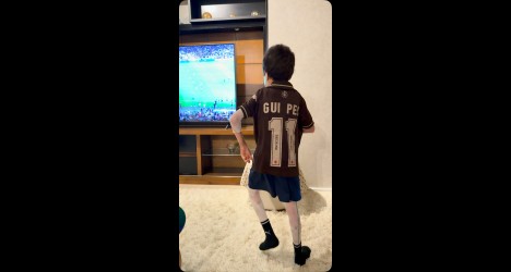 Guilherme Gandra celebra classificação do Vasco na Copa do Brasil