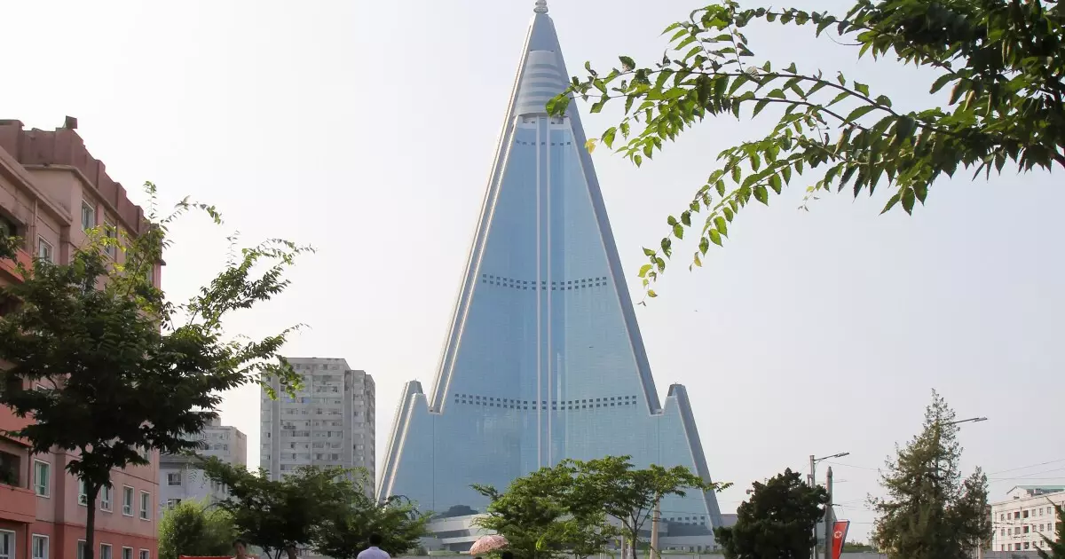 Hotel Ryugyong: o gigante de 105 andares que nunca recebeu hóspedes